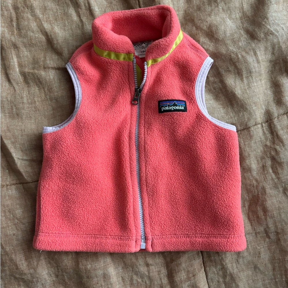 Baby Patagonia Fleece Vest